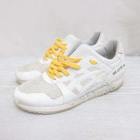 アシックス タイガー ゲルライト スニーカー 27cm アシックスタイガーより、山葵カラーのスニーカー「ゲルライトⅢ