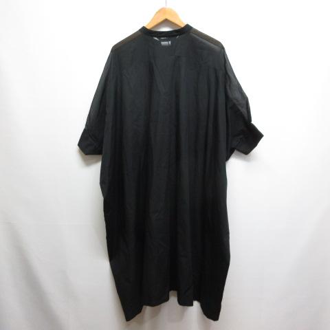 未使用品 ミズイロインド mizuiro ind 25SS シアー ワイド ワンピース  