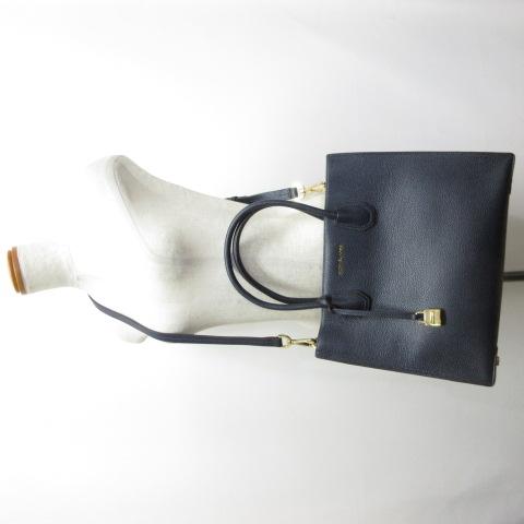未使用品 マイケルコース MICHAEL KORS MERCER マーサー レザー トート 