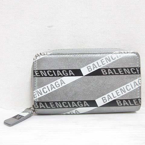 ✨新品未使用✨バレンシアガ　ケース　小銭入れ　ロゴ　総柄 BALENCIAGA（バレンシアガ） コインケース 594548 1IZI3 1IZ43 メンズ