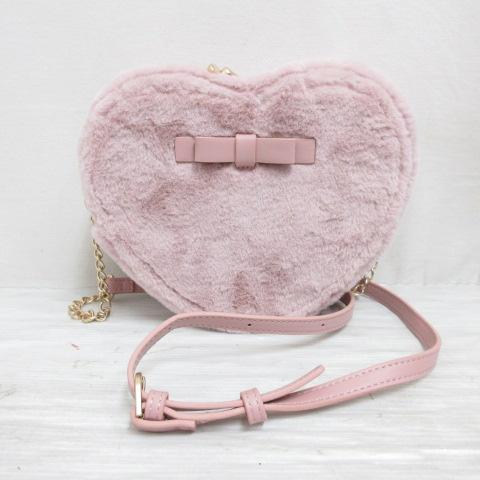 未使用品 m petit by misako マイメロディ フェイクファー ハート