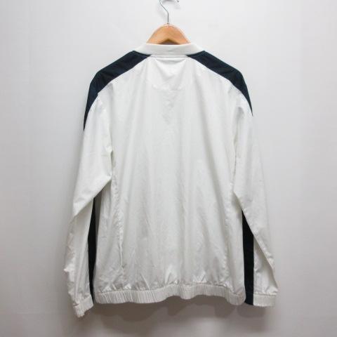 M*N様 ナイキゴルフ　メンズ　ブルゾン　ホワイト　白　　　NIKE ナイキゴルフ NIKE GOLF Vネック プルオーバー ジャケット ブルゾン M