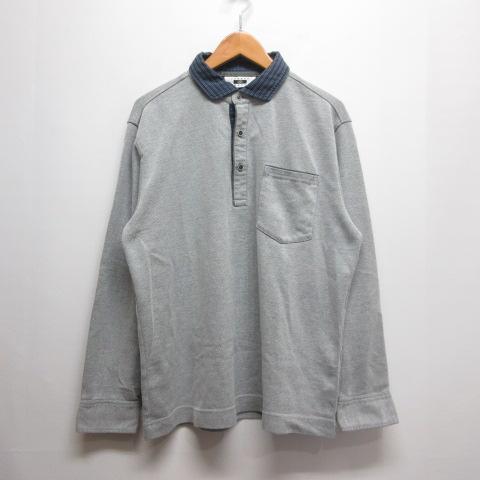 ジョセフアブード JOSEPH ABBOUD 長袖 ポロシャツ カットソー 2L 