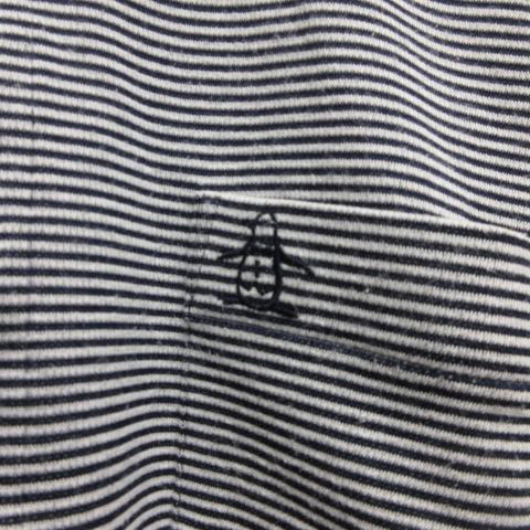 マンシングウェア MUNSINGWEAR ゴルフウェア ボーダー柄 長袖