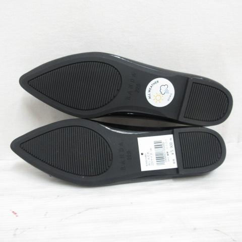 未使用品 ランダ RANDA バレエ シューズ フラット パンプス リボン