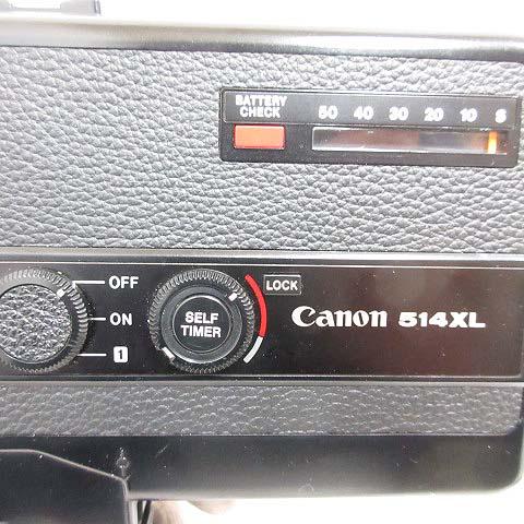 キャノン Canon 514XL 8mm フィルムカメラ シネカメラ CANON ZOOM LENS