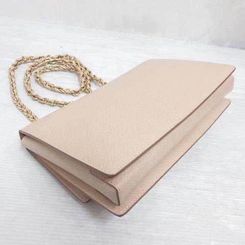 極美品 サルヴァトーレ フェラガモ チェーンウォレット ベージュ FERRAGAMO（フェラガモ） サルヴァトーレフェラガモ Salvatore