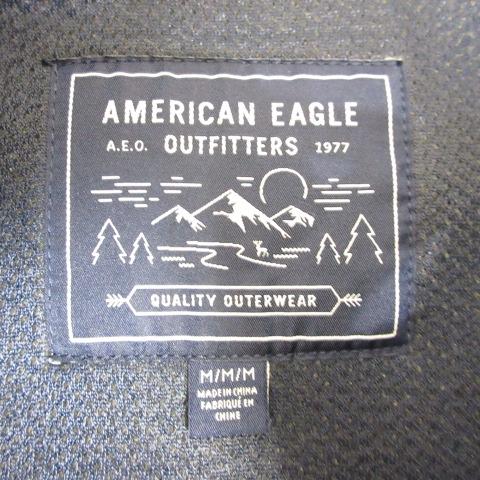 アメリカンイーグル AMERICAN EAGLE OUTFITTERS ボア ベスト M 紺