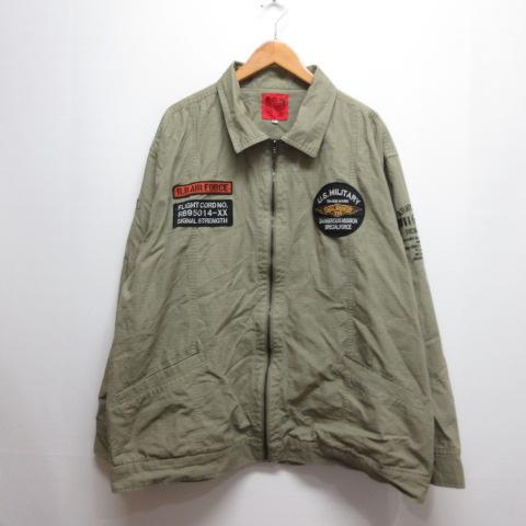 レッドベレー RED BERETS ミリタリー ジャケット ブルゾン 5L カーキ 