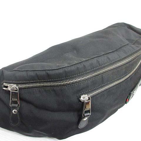 GUCCI（グッチ） GUCCI 246409 ナイロン ボディ バッグ ウエスト