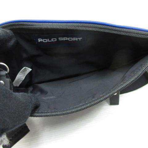 POLO SPORT ネイビー ボディバッグ ナイロン　ウエストポーチ 未使用品 ポロスポーツ POLO SPORT ウエスト ポーチ ボディ バッグ