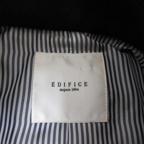 EDIFICE（エディフィス） 美品 メルトン ウール コート ジャケット S