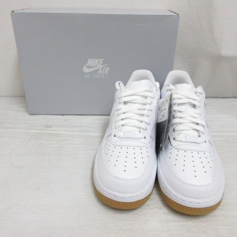 ナイキ　エアフォース1 美品　本物27センチ NIKE（ナイキ） NIKE AIR FORCE 1 '07 エア フォース 1 '07 WHITE