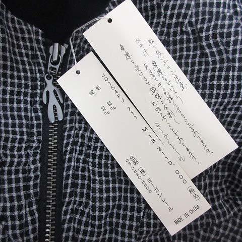 未使用品 ヨーガンレール JURGEN LEHL 25AW チェック柄 ジップ 