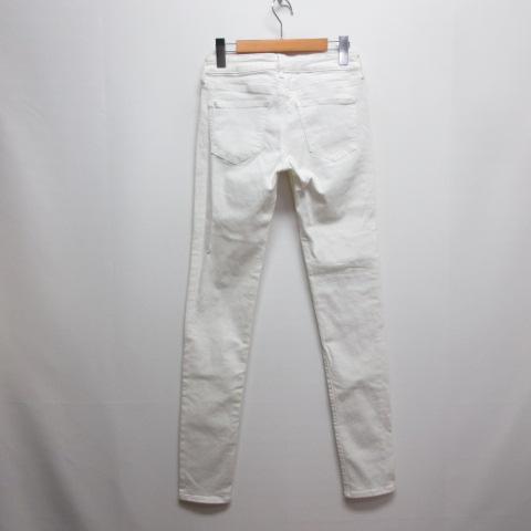 送料分になります。 ユニクロ（UNIQLO） ウルトラストレッチ ジーンズ 25 白 ホワイト 221