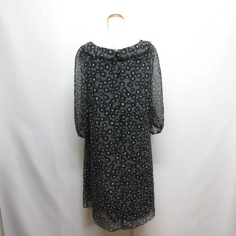 エムズグレイシー M'S GRACY 美品 シアー シフォン 花柄