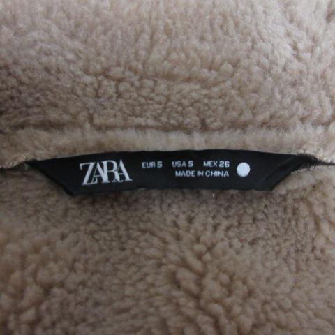 ZARA（ザラ） 未使用品 フェイクムートン ジャケット ブルゾン 裏ボア