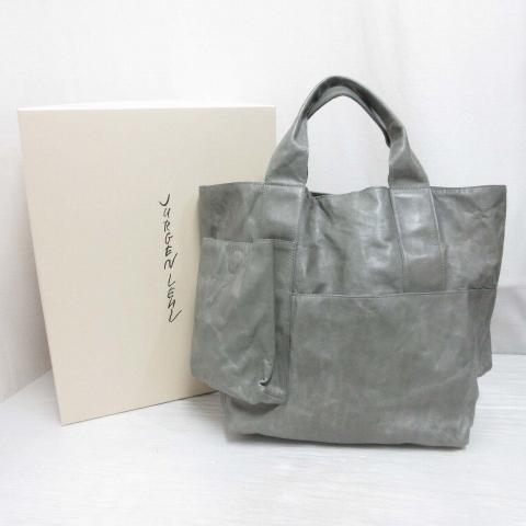 未使用品 ヨーガンレール JURGEN LEHL 馬革のバッグ ホースレザー