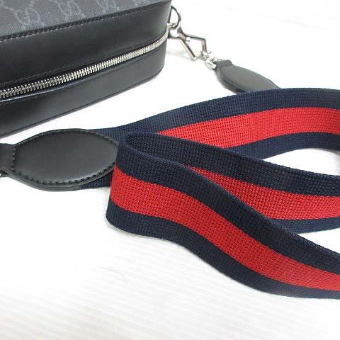 GUCCI（グッチ） 美品 574886 GGスプリーム レザー ショルダー バッグ