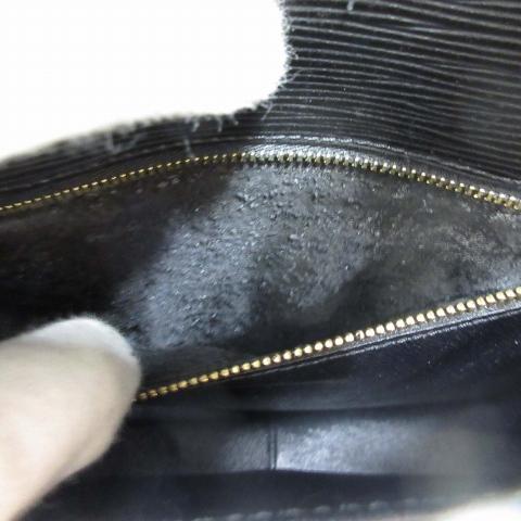 ルイヴィトン LOUIS VUITTON エピ サンクルー M52192 ショルダー バッグ ノワール 黒 斜め掛け レザー フラップ レディース