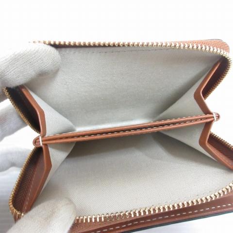 アニエスベー ボヤージュ Agnes b. VOYAGE 極美品 レザー 二つ折り