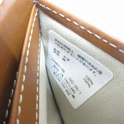 アニエスベー ボヤージュ Agnes b. VOYAGE 極美品 レザー 二つ折り
