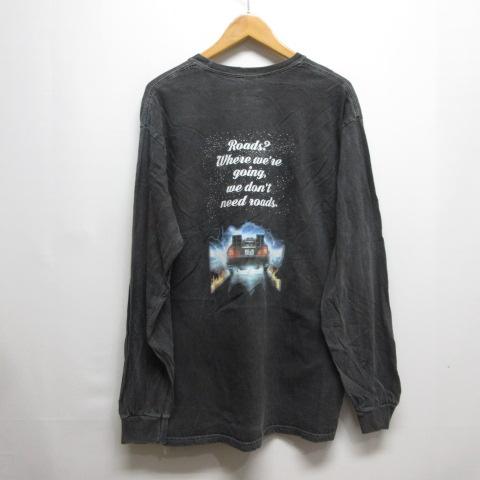 バックトゥザフューチャー BACK TO THE FUTURE 長袖 Tシャツ M 