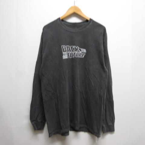 バックトゥザフューチャー BACK TO THE FUTURE 長袖 Tシャツ M 