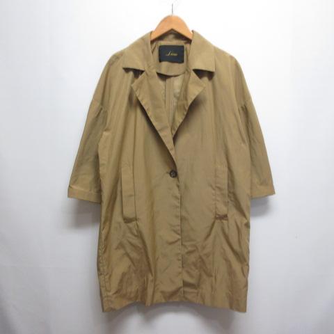 リエス Liesse 美品 チェスター コート キャメルベージュ ドロップ 