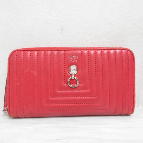 FENDI（フェンディ） バイザウェイ 長財布 ラウンドファスナー レザー 