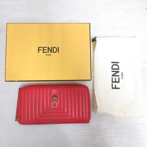 FENDI（フェンディ） バイザウェイ 長財布 ラウンドファスナー レザー 