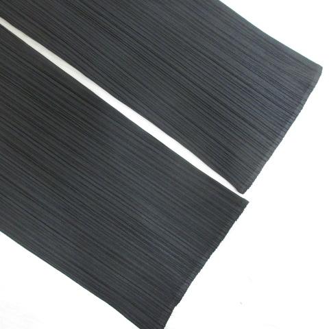 プリーツプリーズ PLEATS PLEASE 美品 プリーツ パンツ 1 黒 ブラック