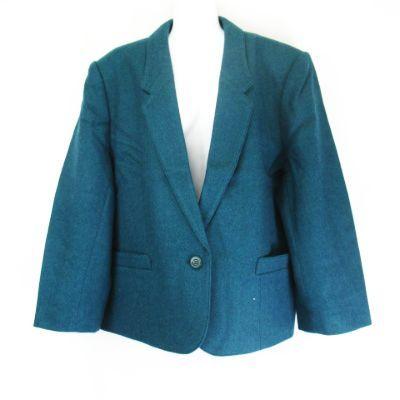 中古 パストーラ Pastora 東京スタイル 肩パット入り ウール 1b テーラードジャケット エメラルドグリーン系 23l61 レディース ベクトル 古着 066 ブランド古着販売のベクトル 通販 Yahoo ショッピング