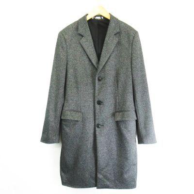 中古 ザラ Zara レーヨン混 チェスターコート グレー系 M メンズ ベクトル 古着 066 ブランド古着販売のベクトル 通販 Yahoo ショッピング