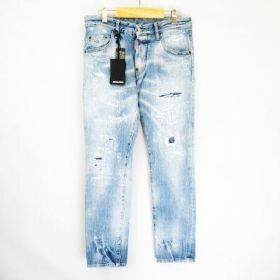 日本全国送料無料 中古 ディースクエアード Dsquared2 19ss Skater Jean S71lb0626 リペア ダメージ加工 デニムパンツ インディゴ 46 メンズ ベクトル 古着 066 ブランド古着販売のベクトル 通販 Yahoo ショッピング 人気ブランドを Amz