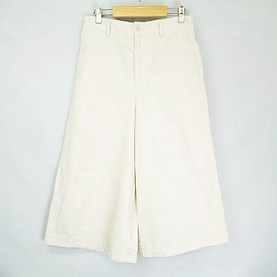 中古 ユニクロ Uniqlo ハイウエスト コーデュロイ ワイドクロップドパンツ 221 4342 オフホワイト 3 レディース ベクトル 古着 066 ブランド古着販売のベクトル 通販 Yahoo ショッピング