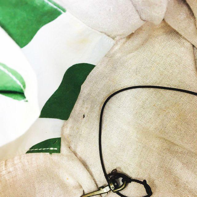 エバゴス EBAGOS 水玉 ドット柄 かごバッグ バケツバッグ バスケット  