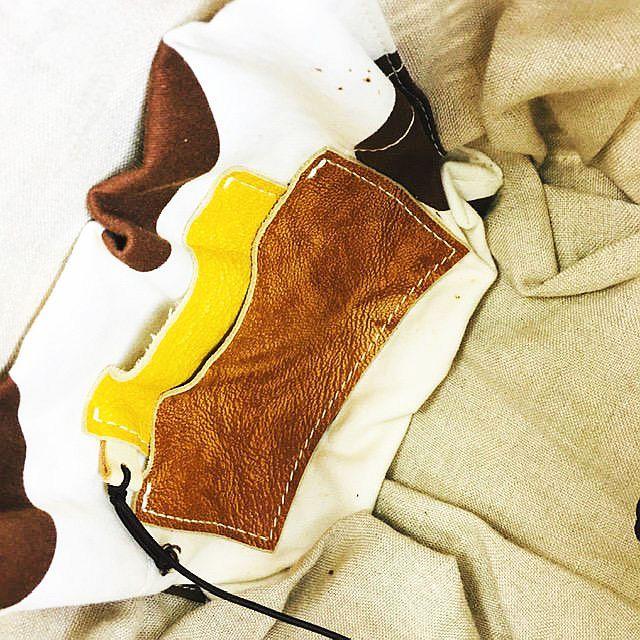 エバゴス EBAGOS 水玉 ドット柄 かごバッグ バケツバッグ バスケット  