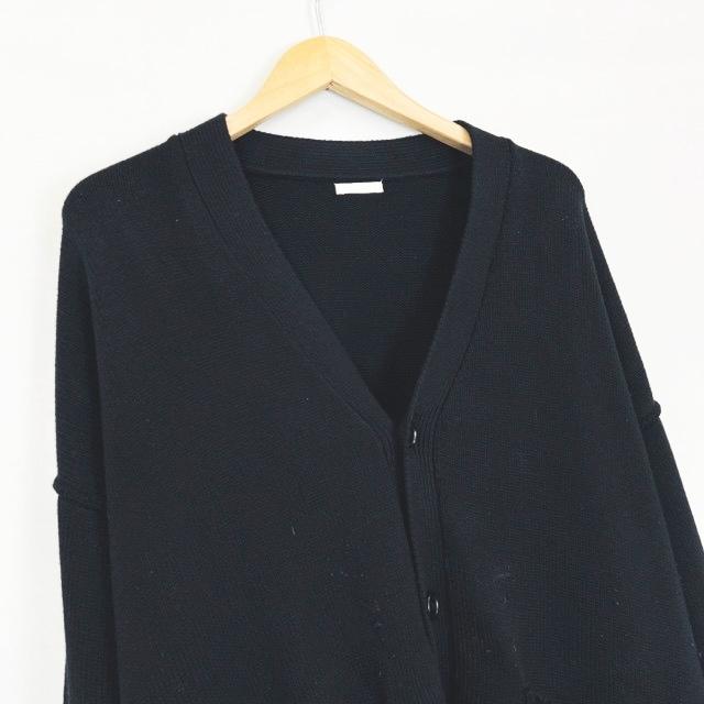 ジーユー Gu ダメージ ニット カーディガン 351 3314 黒 ブラック L メンズ 066 ブランド古着販売のベクトル 通販 Yahoo ショッピング