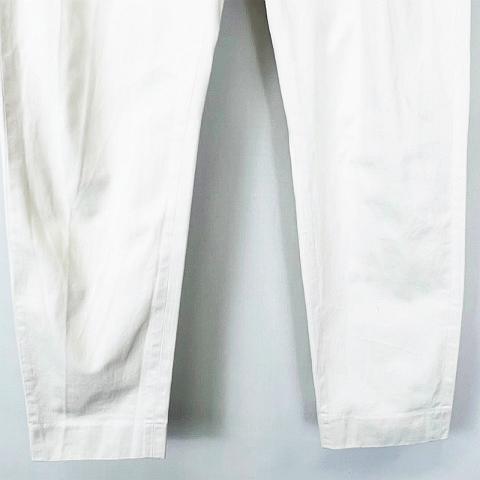 ヤエカ YAECA CHINO CLOTH PANTS 18653 チノ クロス パンツ 白 ホワイト 30 メンズ｜vectorpremium｜05