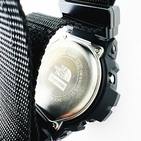 未使用品 シュプリーム SUPREME ★AA☆ The North Face G-SHOCK Watch Black  ザ ノース フェイス ジーショック ウォッチ デジタル腕時計｜vectorpremium｜05