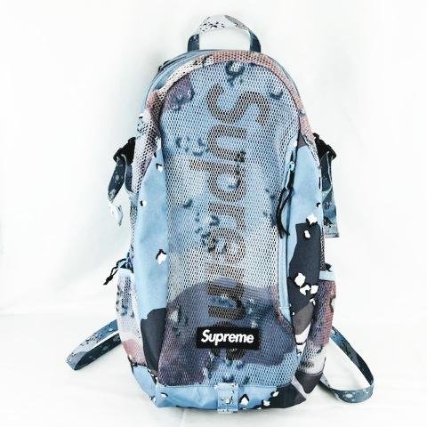 Supreme Blue Camo Backpack シュプリーム バックパック-