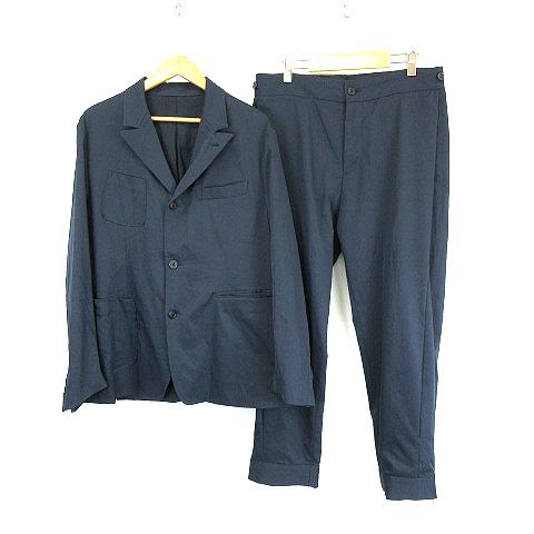 ミロック Milok STAND JACKET ジャケット パンツ セットアップ 紺 