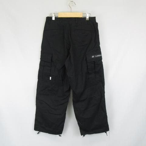 ダブルタップス WTAPS ★AA☆ 23SS MILT0001 TROUSERS 231WVDT-PTM03 トラウザーズ カーゴパンツ 黒 ブラック 01 メンズ｜vectorpremium｜02