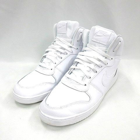 ナイキ NIKE EBERNON MID WHITE ANTHRACITE TEAM RED AQ1773-100 US11  