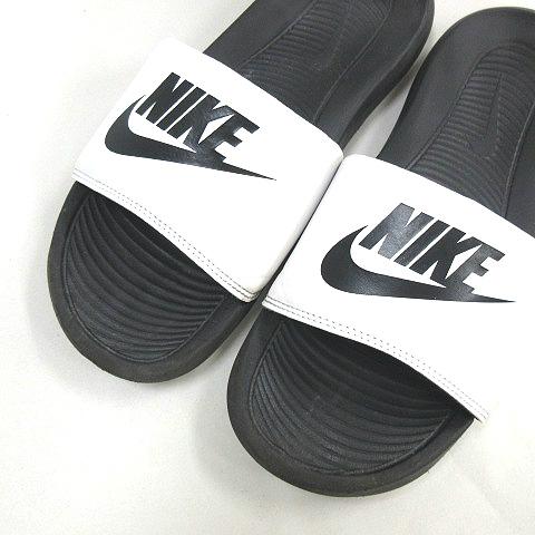 ナイキ NIKE VICTORI ONE SLIDE CN9675-005 ビクトリー ワン スライド サンダル 白 黒 US6 24cm メンズ｜vectorpremium｜02