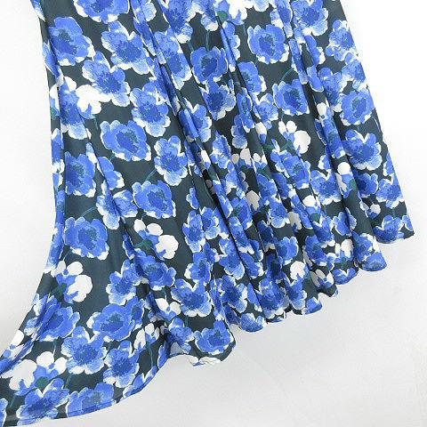 未使用品 マリハ MARIHA 夢見るマーメイドのスカート マキシスカート青  