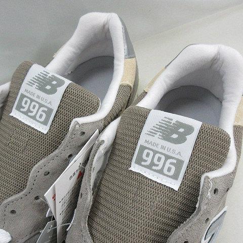 未使用品 ニューバランス NEW BALANCE U996GR スニーカー 靴 グレー US 8 1/2 26.5cm  メンズ｜vectorpremium｜03