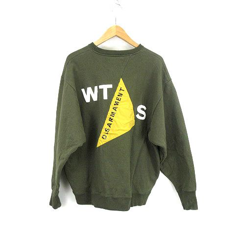 ダブルタップス WTAPS ☆AA☆OBJ 01 SWEATER COTTON BEAK 232ATDT 