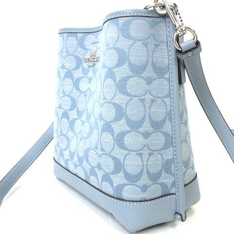 コーチ COACH モリー バケット 22 シグネチャー シャンブレー 2way 